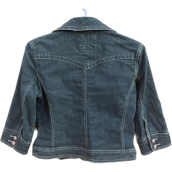 Vintage live a little denim cowgirl jacket in perfect condition size small - Picture 4 of 5
